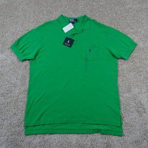 Polo Ralph Lauren Men's Shirt Large Short Sleeve Chest pocket